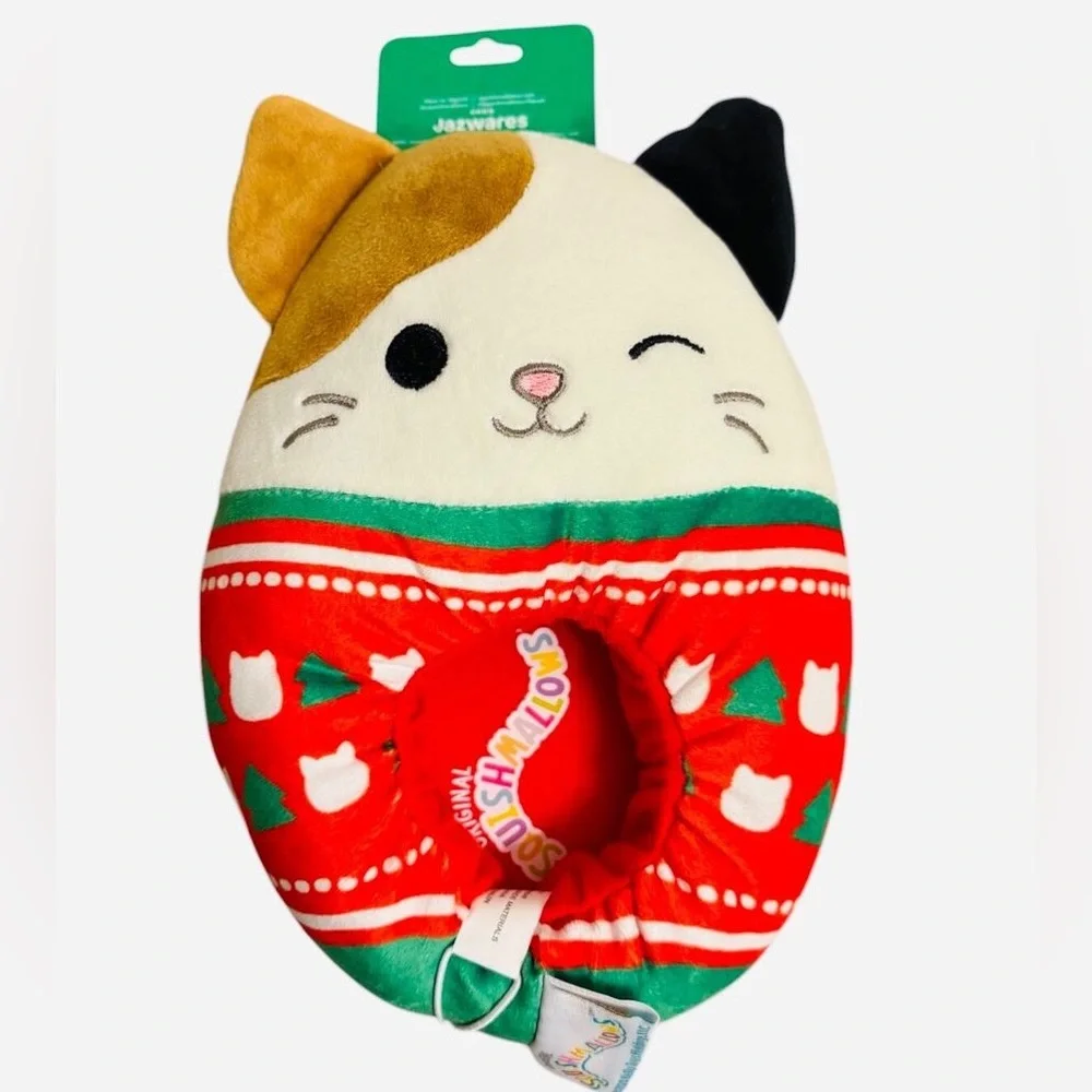 Squishmallows Cam the Cat Children's Boys Girls Slippers Shoes, Multiple Sizes